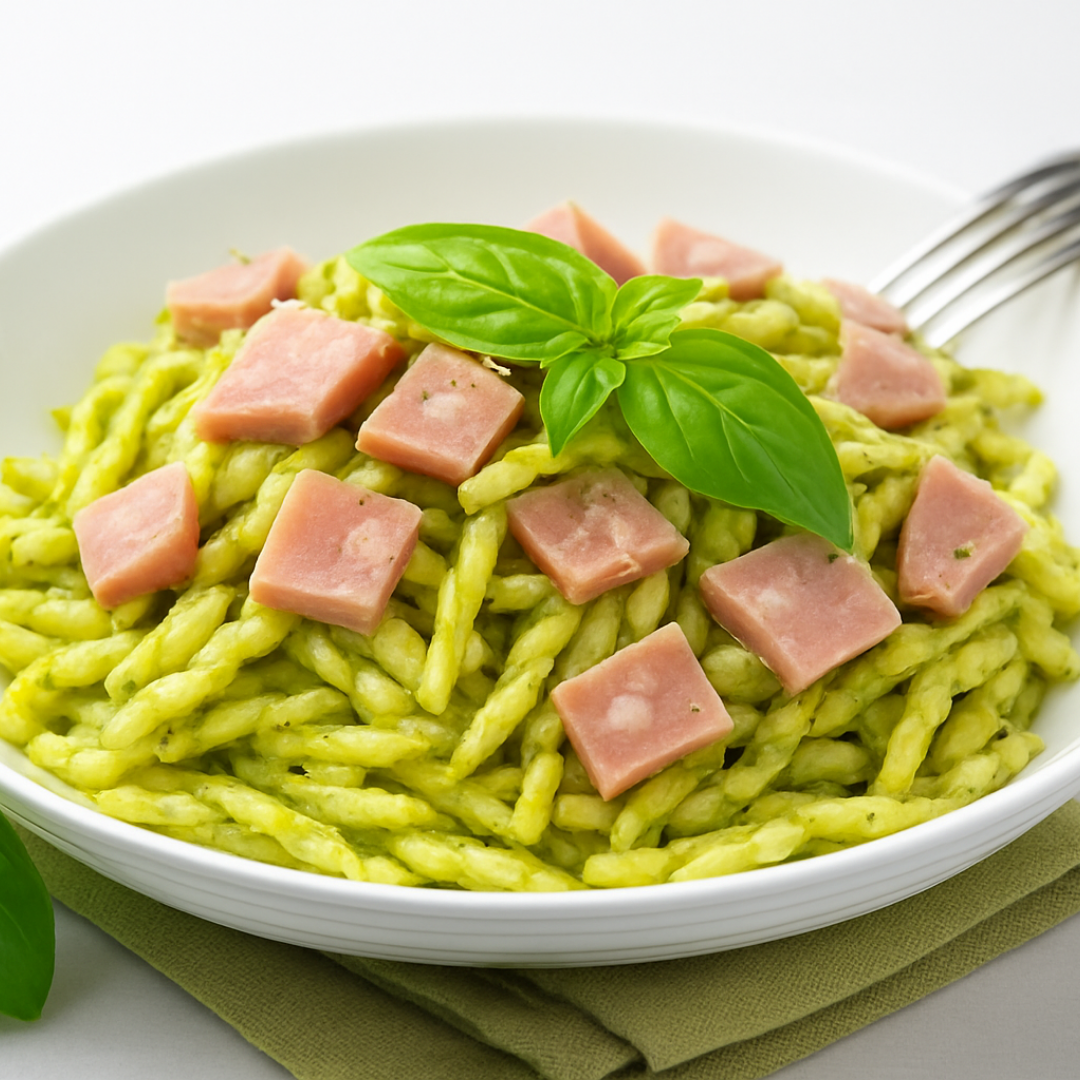 Trofie con Pistacchi e Mortadella; Ricetta Cremosa e Veloce